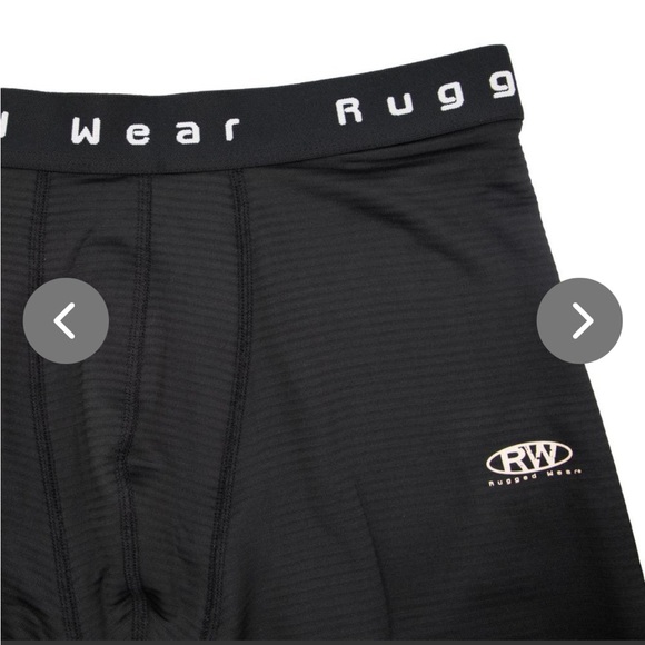 RW Rugged Wear Ribbed Fleece Base Layer Pant - Picture 3 of 11